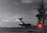 Image of F4U Corsair noses over Pacific Theater, 1943, second 29 stock footage video 65675040834