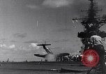 Image of F4U Corsair noses over Pacific Theater, 1943, second 36 stock footage video 65675040834