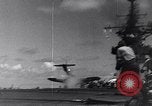 Image of F4U Corsair noses over Pacific Theater, 1943, second 38 stock footage video 65675040834