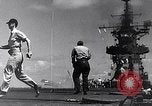 Image of F4U Corsair noses over Pacific Theater, 1943, second 47 stock footage video 65675040834