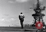 Image of F4U Corsair noses over Pacific Theater, 1943, second 49 stock footage video 65675040834