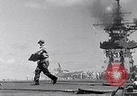 Image of F4U Corsair noses over Pacific Theater, 1943, second 59 stock footage video 65675040834