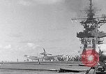 Image of F4U Corsair noses over Pacific Theater, 1943, second 62 stock footage video 65675040834
