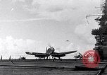 Image of Accidents on USS Bunker Hill during World War II Pacific Theater, 1943, second 1 stock footage video 65675040835