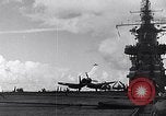 Image of Accidents on USS Bunker Hill during World War II Pacific Theater, 1943, second 4 stock footage video 65675040835