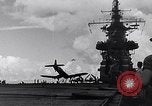 Image of Accidents on USS Bunker Hill during World War II Pacific Theater, 1943, second 6 stock footage video 65675040835