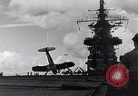 Image of Accidents on USS Bunker Hill during World War II Pacific Theater, 1943, second 8 stock footage video 65675040835