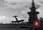 Image of Accidents on USS Bunker Hill during World War II Pacific Theater, 1943, second 13 stock footage video 65675040835