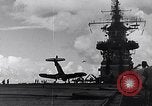 Image of Accidents on USS Bunker Hill during World War II Pacific Theater, 1943, second 14 stock footage video 65675040835
