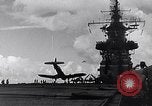 Image of Accidents on USS Bunker Hill during World War II Pacific Theater, 1943, second 15 stock footage video 65675040835