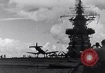 Image of Accidents on USS Bunker Hill during World War II Pacific Theater, 1943, second 16 stock footage video 65675040835