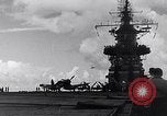 Image of Accidents on USS Bunker Hill during World War II Pacific Theater, 1943, second 18 stock footage video 65675040835
