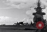Image of Accidents on USS Bunker Hill during World War II Pacific Theater, 1943, second 23 stock footage video 65675040835