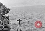 Image of Accidents on USS Bunker Hill during World War II Pacific Theater, 1943, second 42 stock footage video 65675040835