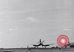 Image of F4U Corsair noses over on landing Pacific Theater, 1943, second 15 stock footage video 65675040837