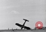 Image of F4U Corsair noses over on landing Pacific Theater, 1943, second 22 stock footage video 65675040837