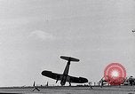 Image of F4U Corsair noses over on landing Pacific Theater, 1943, second 27 stock footage video 65675040837