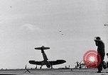 Image of F4U Corsair noses over on landing Pacific Theater, 1943, second 44 stock footage video 65675040837
