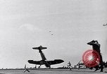 Image of F4U Corsair noses over on landing Pacific Theater, 1943, second 47 stock footage video 65675040837