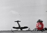 Image of F4U Corsair noses over on landing Pacific Theater, 1943, second 49 stock footage video 65675040837