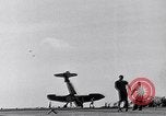 Image of F4U Corsair noses over on landing Pacific Theater, 1943, second 59 stock footage video 65675040837