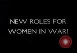Image of WAC Colonel Oveta Culp Hobby United States USA, 1942, second 1 stock footage video 65675040840