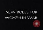 Image of WAC Colonel Oveta Culp Hobby United States USA, 1942, second 5 stock footage video 65675040840