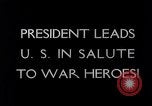 Image of President Roosevelt Washington DC USA, 1942, second 3 stock footage video 65675040850