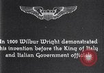 Immagine di Wilbur Wright Italia, 1909, secondo 1 filmato di repertorio 65675040852