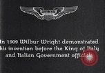 Immagine di Wilbur Wright Italia, 1909, secondo 3 filmato di repertorio 65675040852