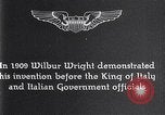 Immagine di Wilbur Wright Italia, 1909, secondo 5 filmato di repertorio 65675040852