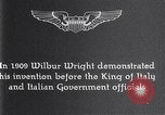 Immagine di Wilbur Wright Italia, 1909, secondo 6 filmato di repertorio 65675040852