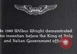 Immagine di Wilbur Wright Italia, 1909, secondo 8 filmato di repertorio 65675040852