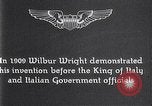 Immagine di Wilbur Wright Italia, 1909, secondo 9 filmato di repertorio 65675040852