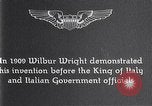 Immagine di Wilbur Wright Italia, 1909, secondo 14 filmato di repertorio 65675040852