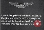 Image of Lincoln Beachey San Francisco California USA, 1915, second 37 stock footage video 65675040856