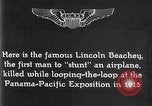 Image of Lincoln Beachey San Francisco California USA, 1915, second 43 stock footage video 65675040856