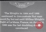 Image of Wilbur Wright Le Mans France, 1908, second 1 stock footage video 65675040861