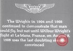 Image of Wilbur Wright Le Mans France, 1908, second 6 stock footage video 65675040861