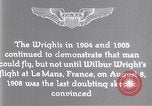 Image of Wilbur Wright Le Mans France, 1908, second 7 stock footage video 65675040861