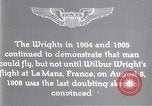 Image of Wilbur Wright Le Mans France, 1908, second 10 stock footage video 65675040861