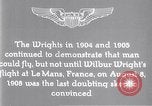 Image of Wilbur Wright Le Mans France, 1908, second 14 stock footage video 65675040861