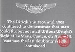 Image of Wilbur Wright Le Mans France, 1908, second 15 stock footage video 65675040861
