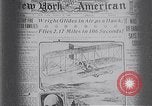 Image of Wilbur Wright Le Mans France, 1908, second 50 stock footage video 65675040861