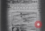 Image of Wilbur Wright Le Mans France, 1908, second 52 stock footage video 65675040861