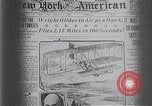 Image of Wilbur Wright Le Mans France, 1908, second 54 stock footage video 65675040861