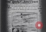 Image of Wilbur Wright Le Mans France, 1908, second 56 stock footage video 65675040861