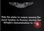 Image of Wilbur Wright France, 1908, second 4 stock footage video 65675040864