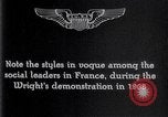 Image of Wilbur Wright France, 1908, second 7 stock footage video 65675040864