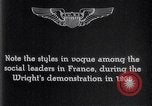 Image of Wilbur Wright France, 1908, second 9 stock footage video 65675040864